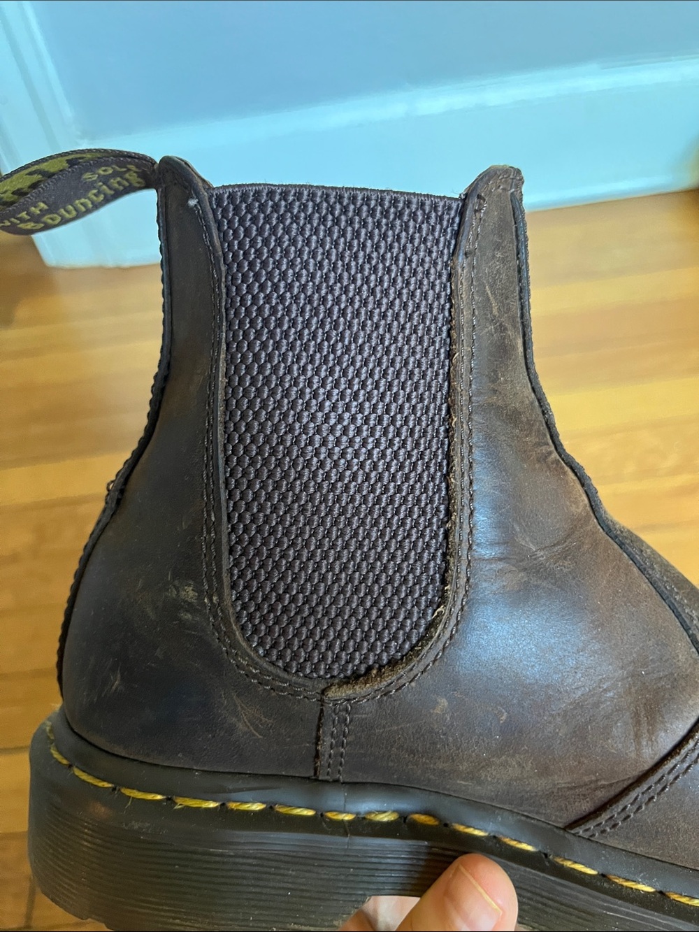 Dr Martens Chelsea crazy horse 2976 - Picture 4 of 7